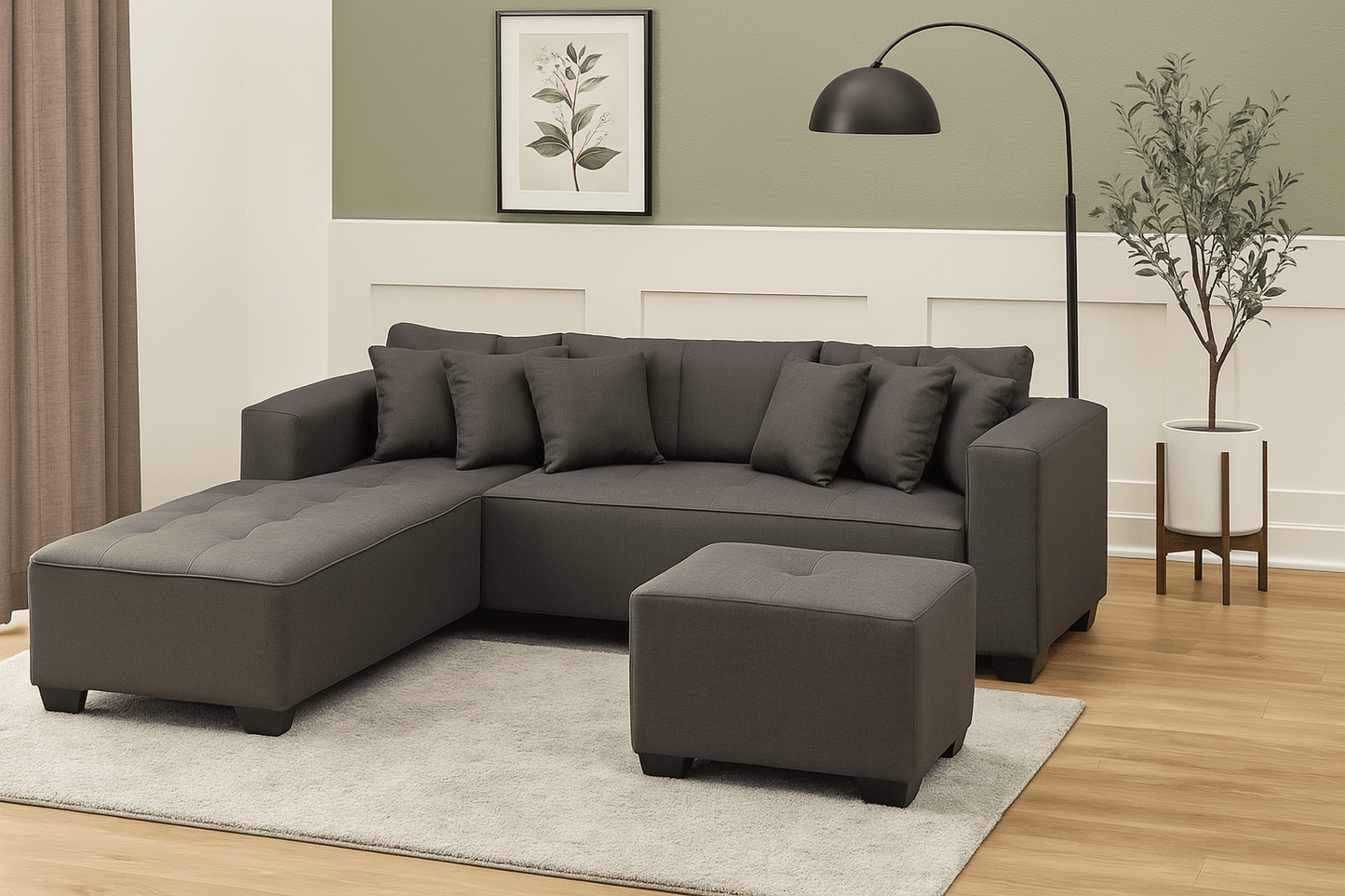 Bongi L shape Corner Couch Set - That Couch Place