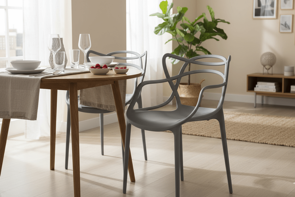 Dining Chair: Sculptural, Modern Style, Hospitality Grade. - That Couch Place