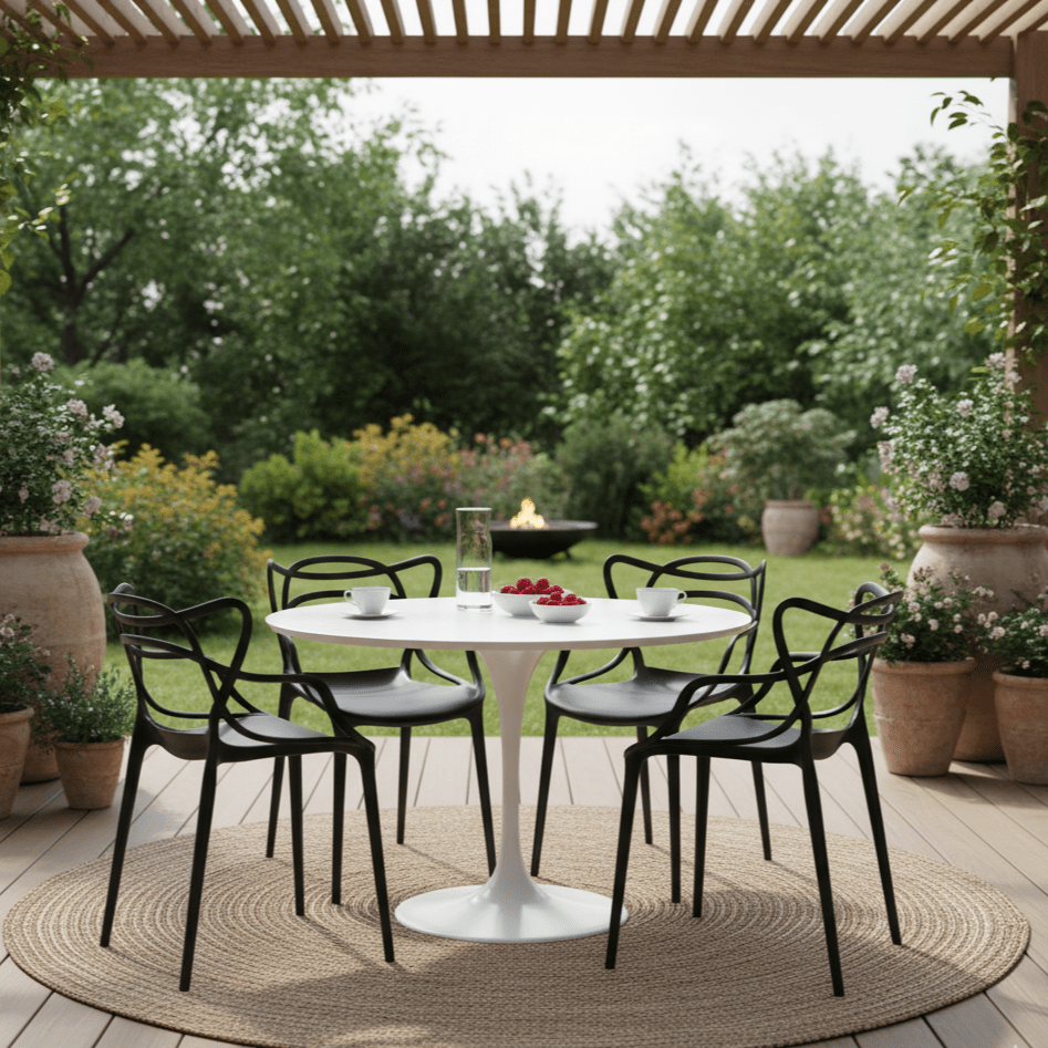 Masters Dining Chair: Sculptural, Modern Style, Hospitality Grade. - That Couch Place