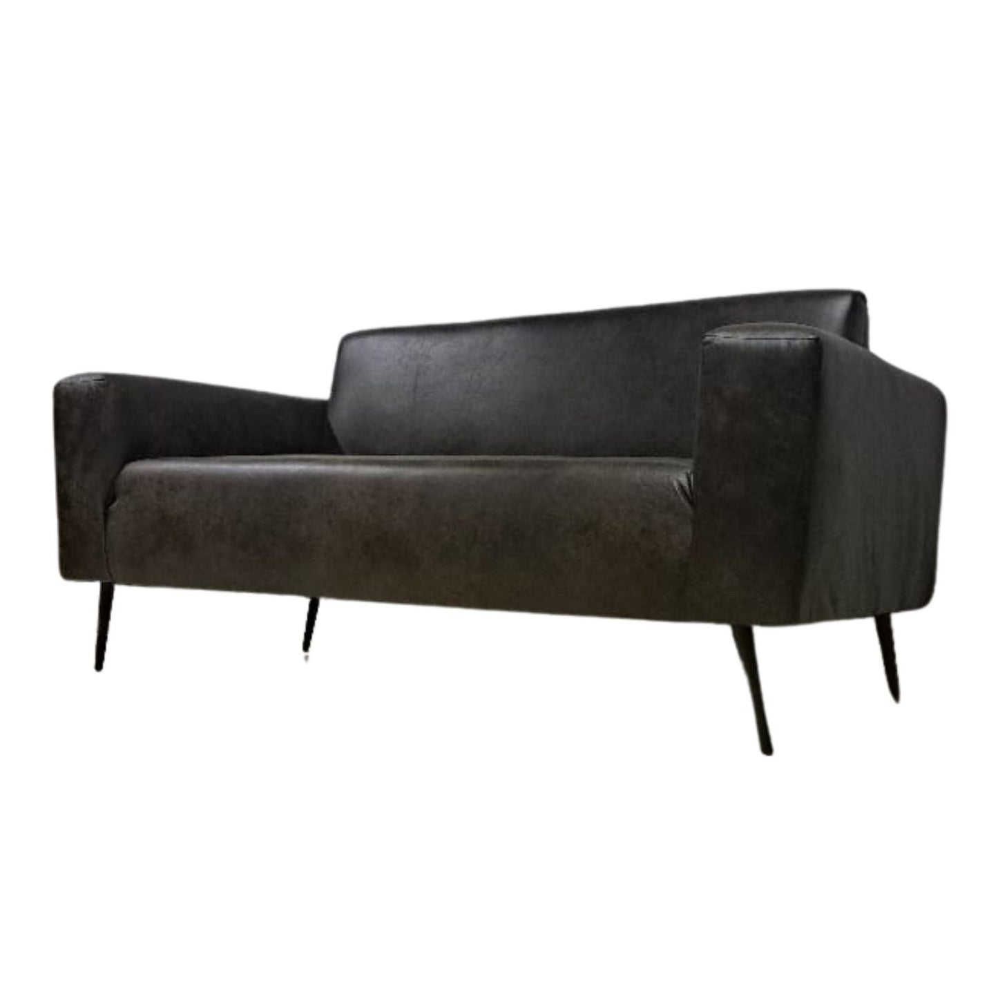 Brown Couch on white back ground - That Couch Place