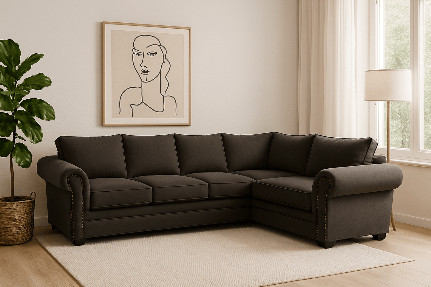 Victorian Corner Lounge Suite - That Couch Place