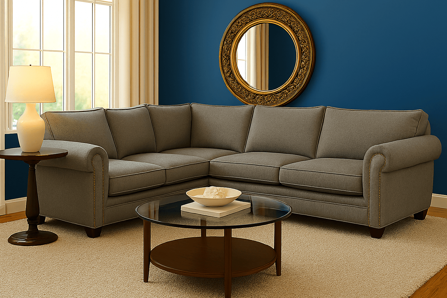 Victorian Corner Lounge Suite - That Couch Place