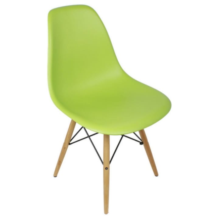 Green Dining Chair on a white background - Emma: A Modern Classic for Your Space