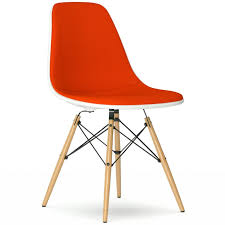 Orange Dining Chair on a white background - Emma: A Modern Classic for Your Space