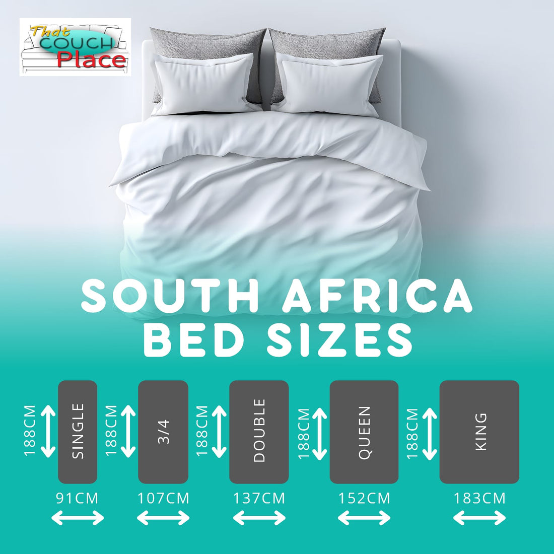 Bed Sizes - That Couch Place