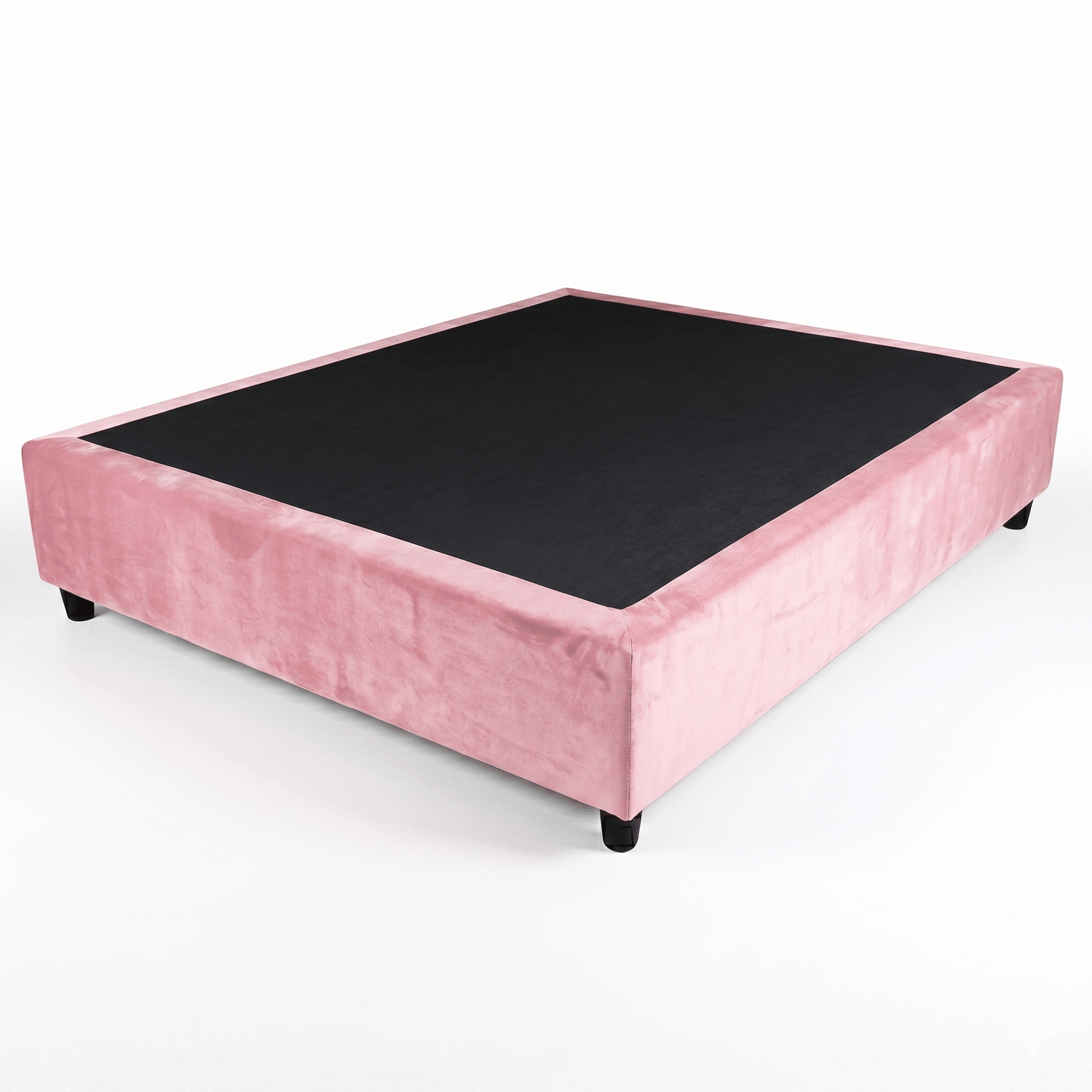 Colour Matched pink bed base mattress foundations - That Couch Place