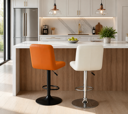 The Comfy Chic Bar Chair - PU Leather