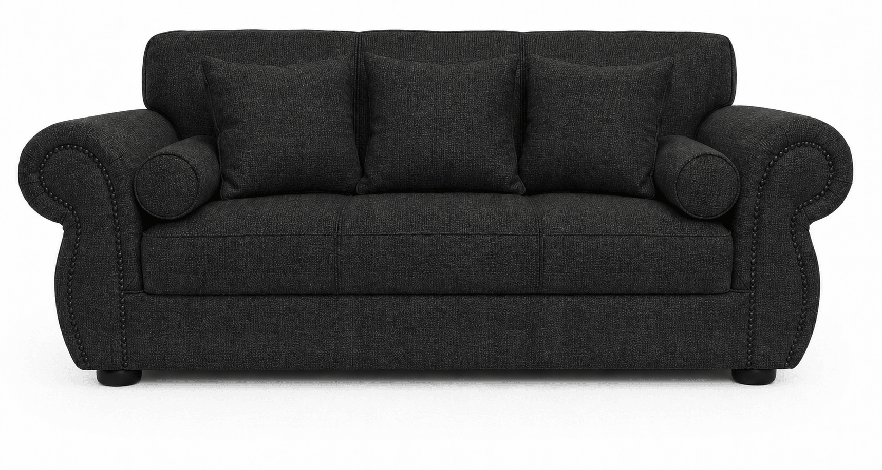3 Seater seater couch on a white background