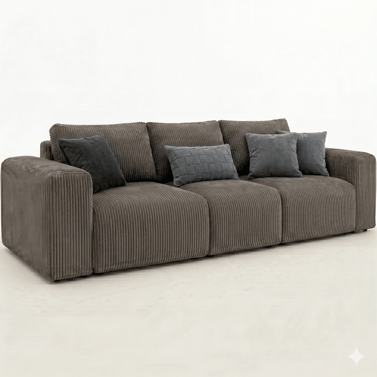 The Bubble Modular Sofa | Jumbo Corduroy Edition with Pocket Spring Core - That Couch Place