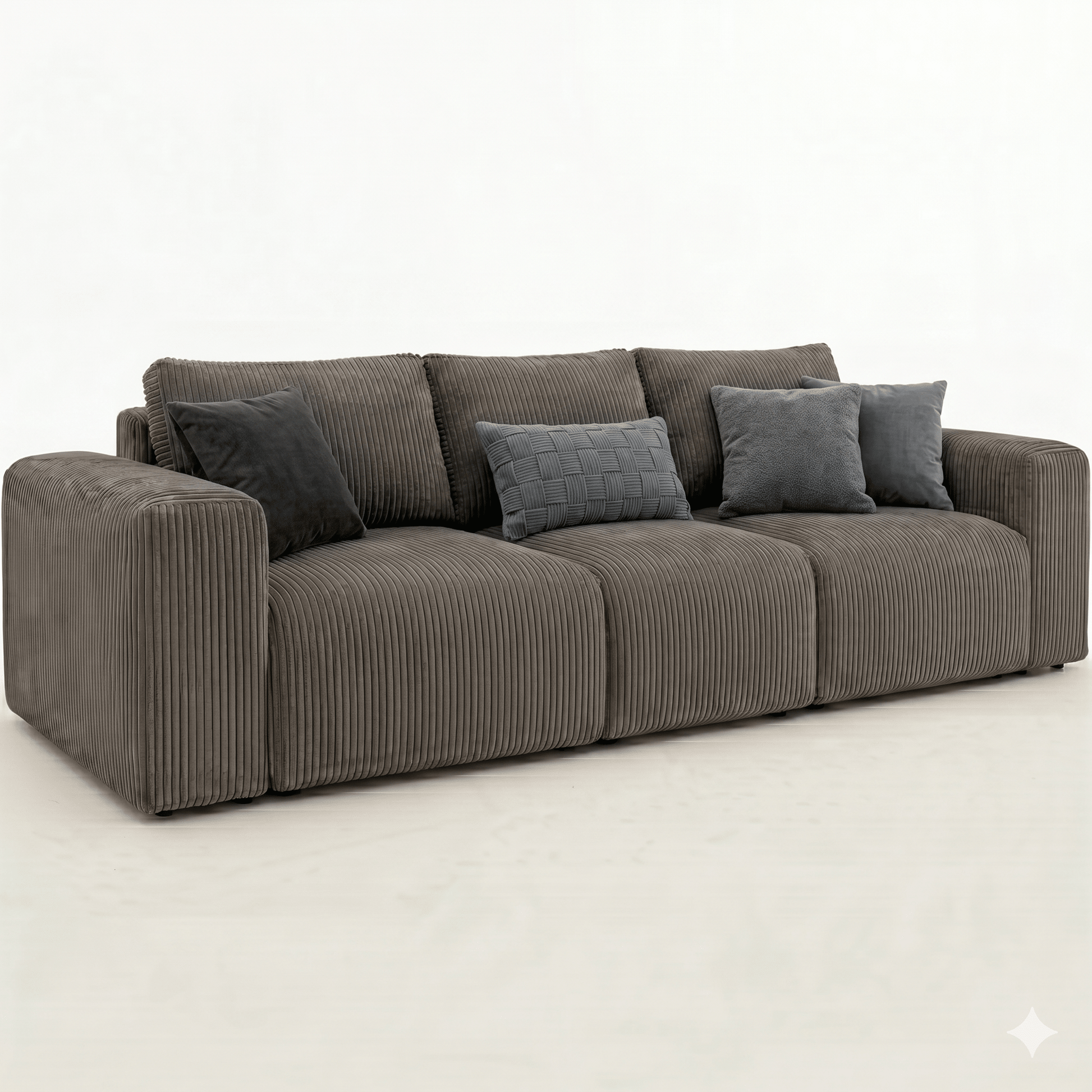 The Bubble Modular Sofa | Jumbo Corduroy Edition with Pocket Spring Core - That Couch Place