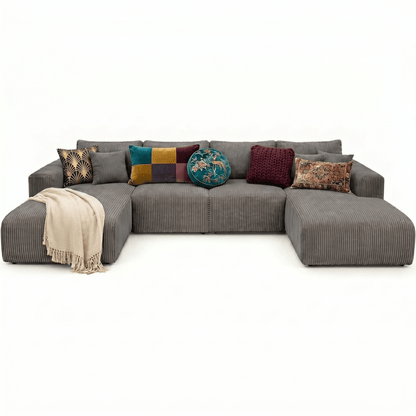 The Bubble Modular Sofa | Jumbo Corduroy Edition with Pocket Spring Core - That Couch Place