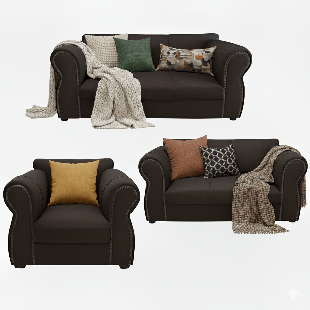 Queen Division Couches Sectional Sofa Set - That Couch Place