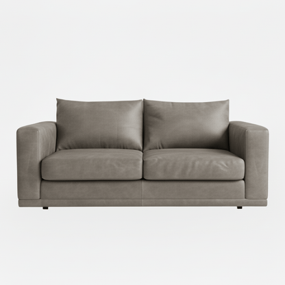 Gray sofa bed  on a white background That Couch Place 
