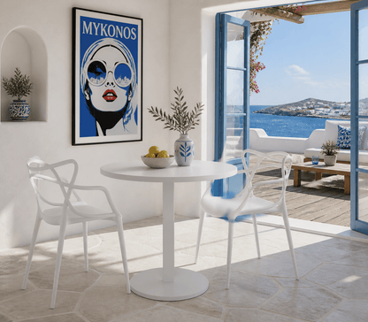 Premium Black or White Bar or kitchen Table - That Couch Place