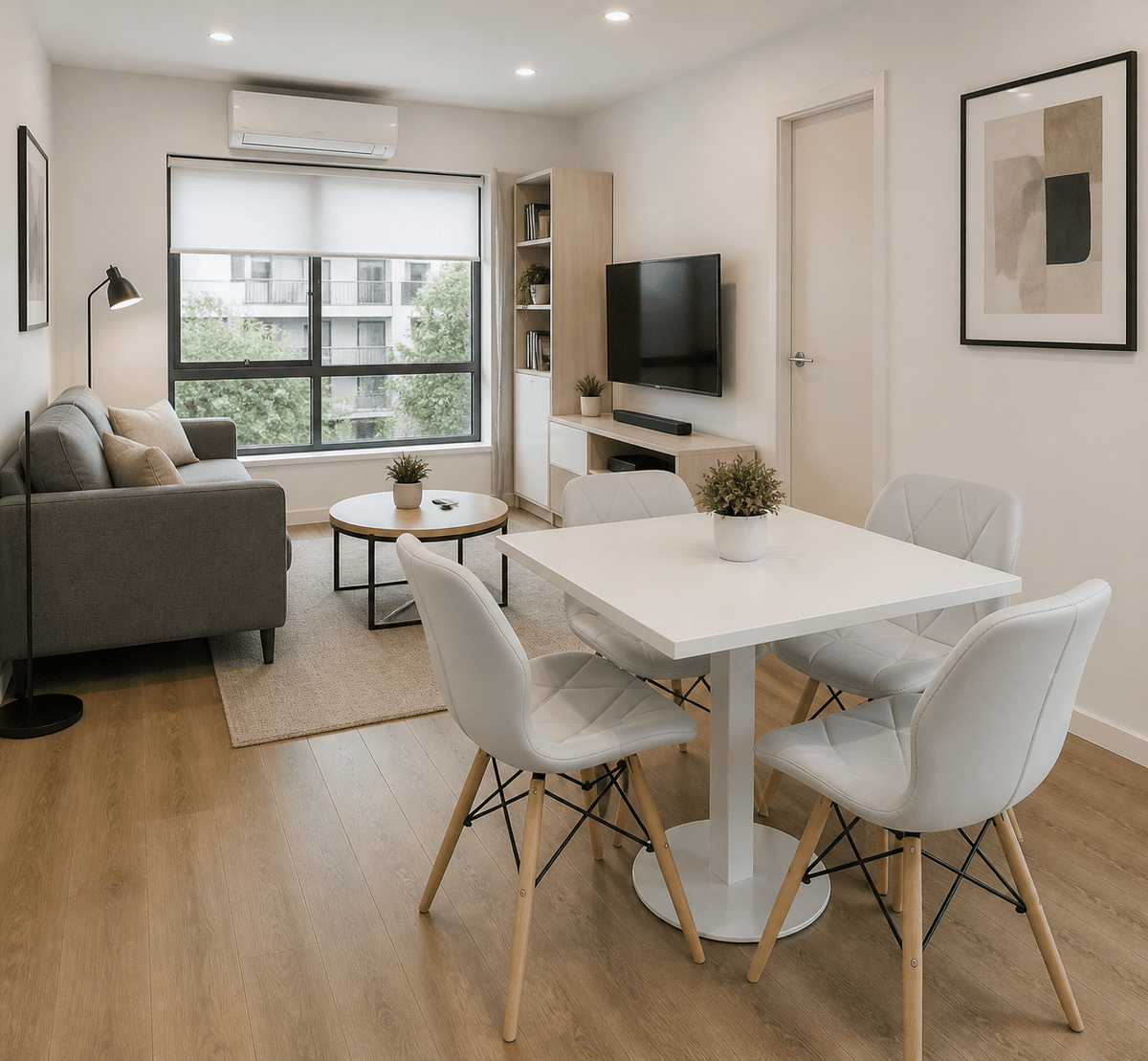Premium Black or White Bar or kitchen Table - That Couch Place