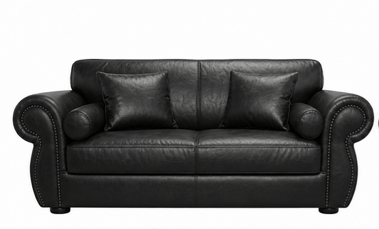 2 Seater Black Couch