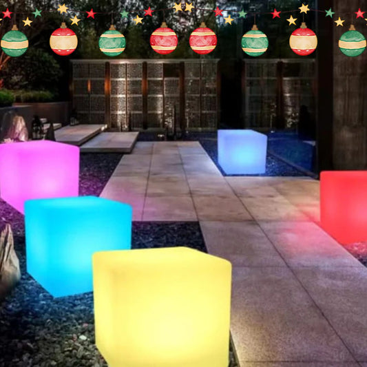 LED Square Seats - That Couch Place