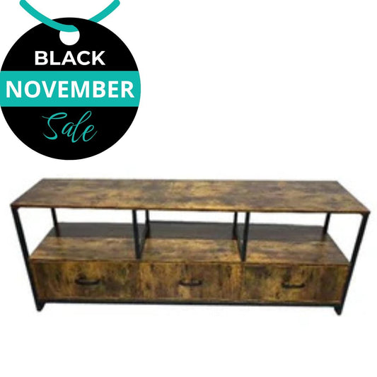 Rustic Brown TV Stand - That Couch Place