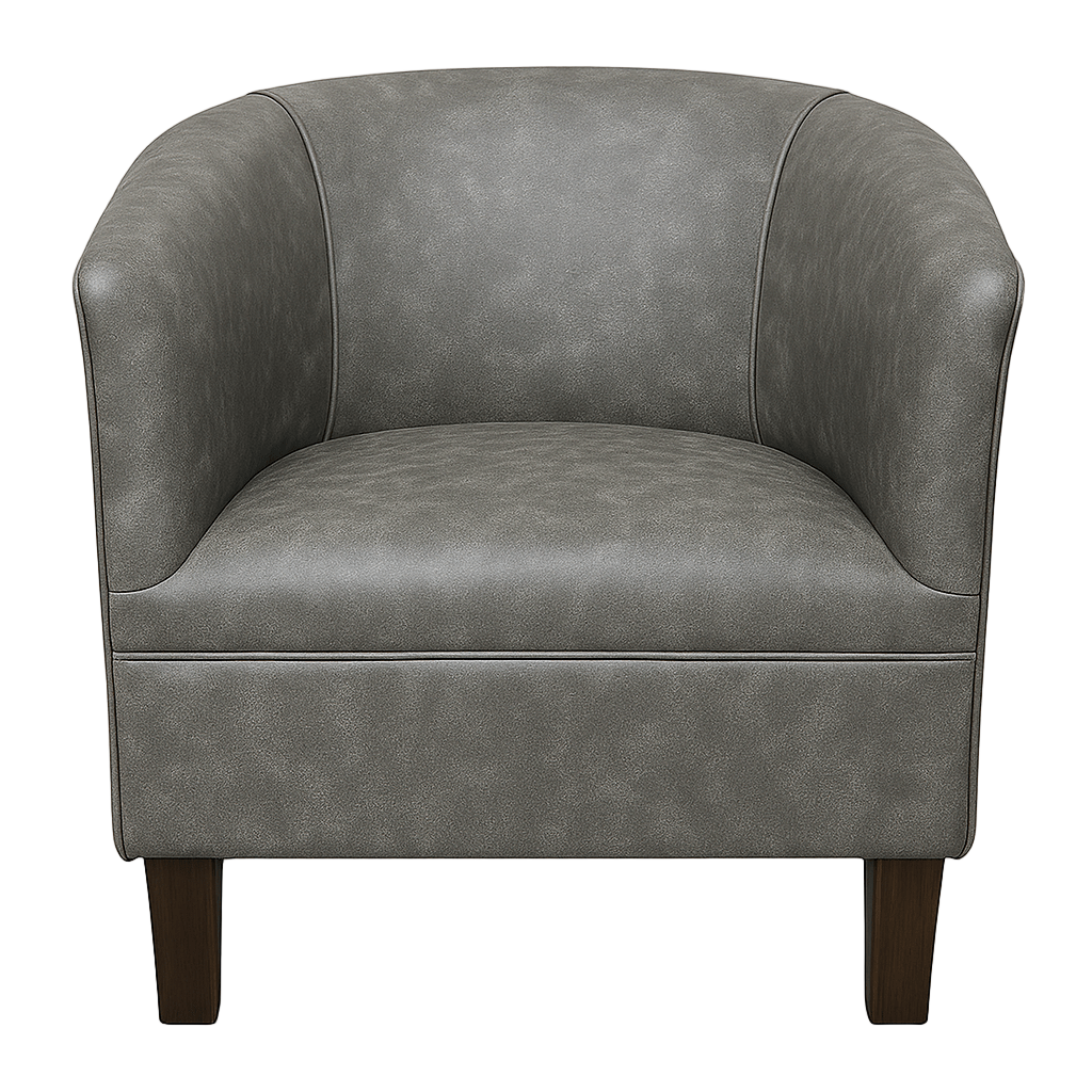 Grey Buffalo Tub Chair