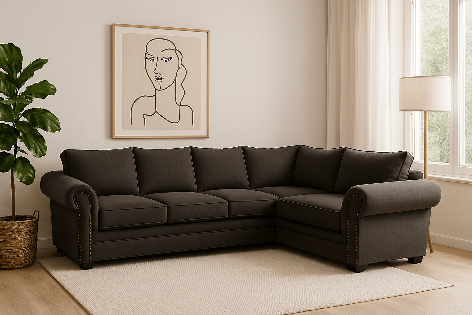 Victorian Corner Lounge Suite - That Couch Place